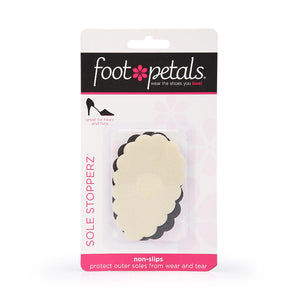 Foot Petals Sole Stopperz Black & Clear 4pcs