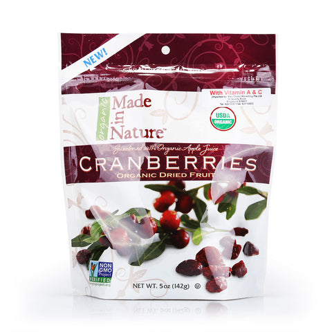 Made in Nature Organic Cranberries 142g