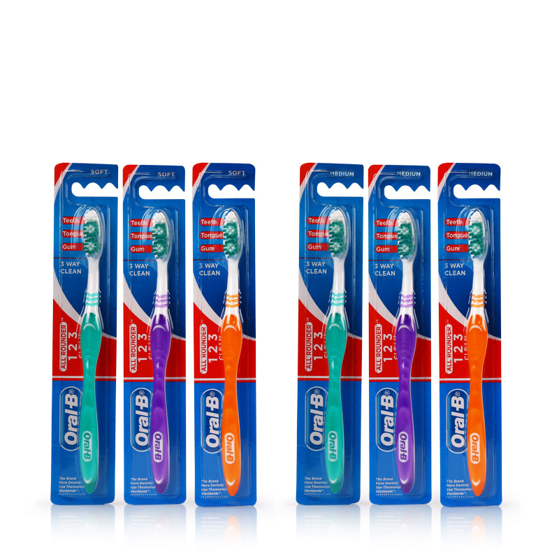 Oral B All Rounder 123 Clean 40 Toothbrush