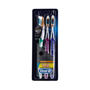 Oral B Prohealth Clinical Pro-Flex Toothbrush Soft 3pcs