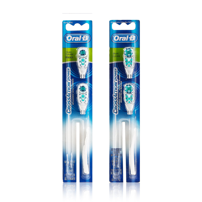 Oral B Crossaction Power Brush Heads Refill