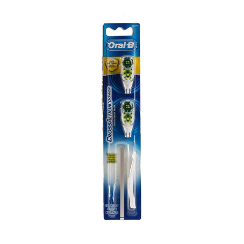 Oral B Crossaction Power Anti-Bacterial Brush Heads Medium Refill 2pcs