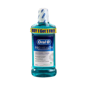 Oral-B Pro-Health Non-Alcohol Mouth Rinse Fresh Mint 2x500ml