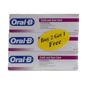 Oral B Toothpaste Regular 3x100ml