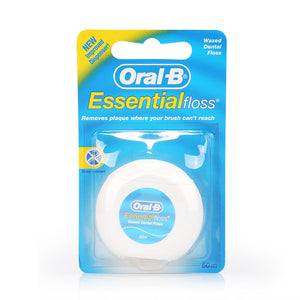 Oral B Essential Waxed Floss 50m
