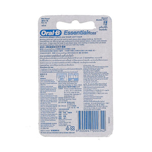 Oral B Essential Mint Waxed Floss 50m