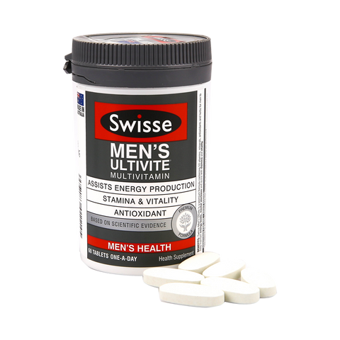 Swisse Men's Ultivite Multivitamin 60tabs