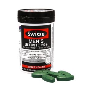 Swisse Men's Ultivite Mulitivitamin 50+ 60tabs