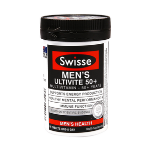 Swisse Men's Ultivite Mulitivitamin 50+ 60tabs