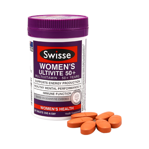 Swisse Women's Ultivite Multivitamin 50+  60tabs