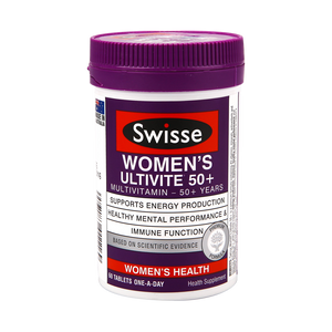 Swisse Women's Ultivite Multivitamin 50+  60tabs