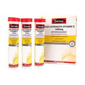 Swisse Ultiboost High Strength Vitamin C 1000mg Effervescent 60tabs