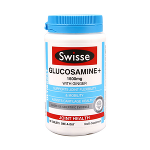 Swisse Ultiboost Glucosamine+  1500mg With Ginger 90tabs