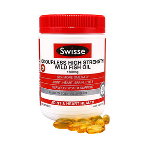 Swisse Ultiboost Odourless Wild Fish Oil 200caps