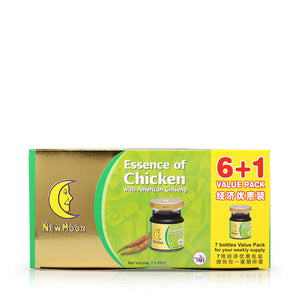 New Moon Essence of Chicken with American Ginseng (6+1)x68ml