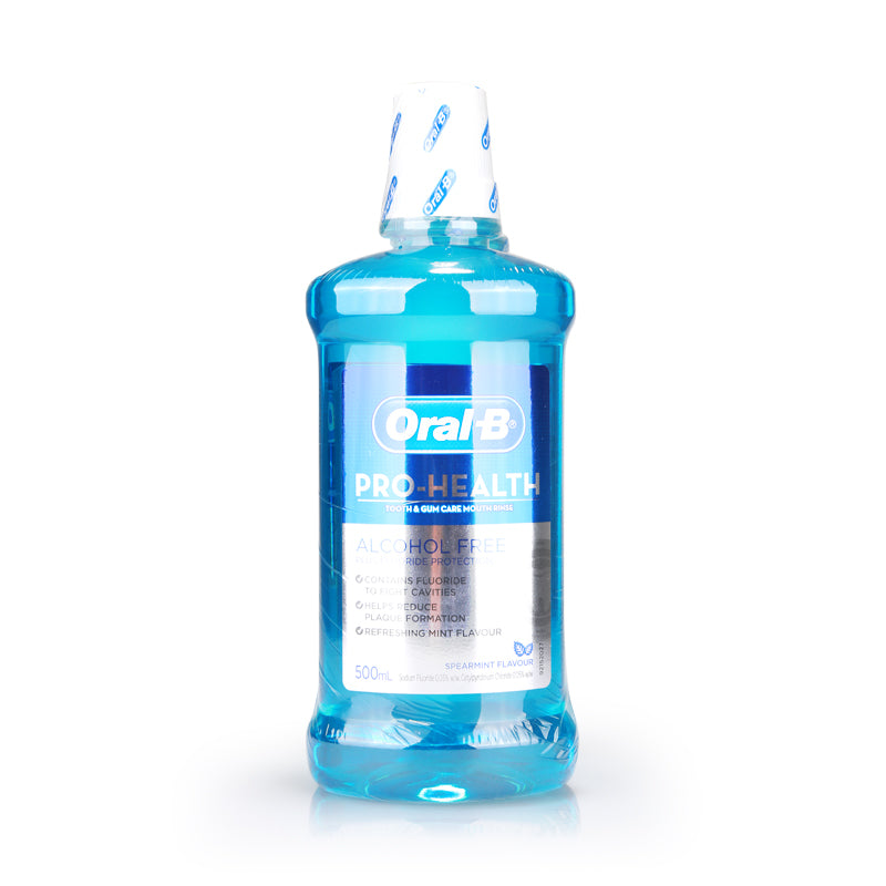 Oral B Pro-Health Non-Alcohol Mouth Rinse Spearmint 2x500ml