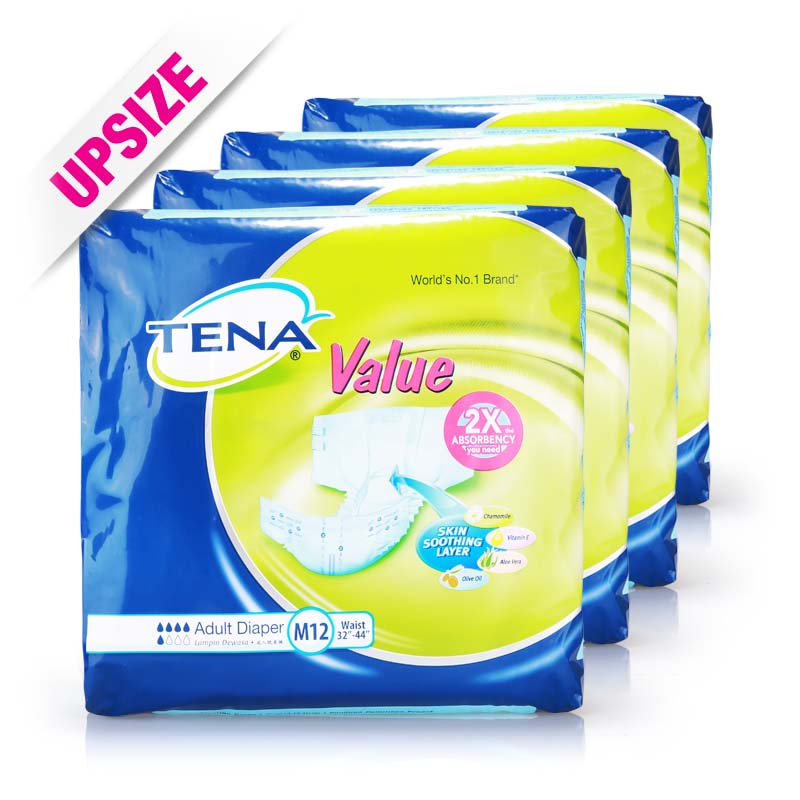 Tena Value M12x4pcs