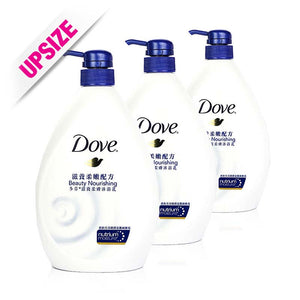 Dove Body Wash Beauty Nourishing  1000ml x 3