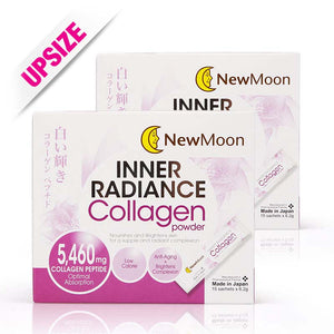 New Moon Inner Radiance Collagen Powder 15x6.2g x2pcs