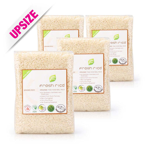 Fresh Rice Organic Mixed Brown Rice 1kg x4pcs