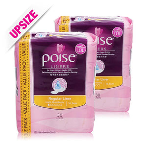 Poise Liners Regular 30x2pcs