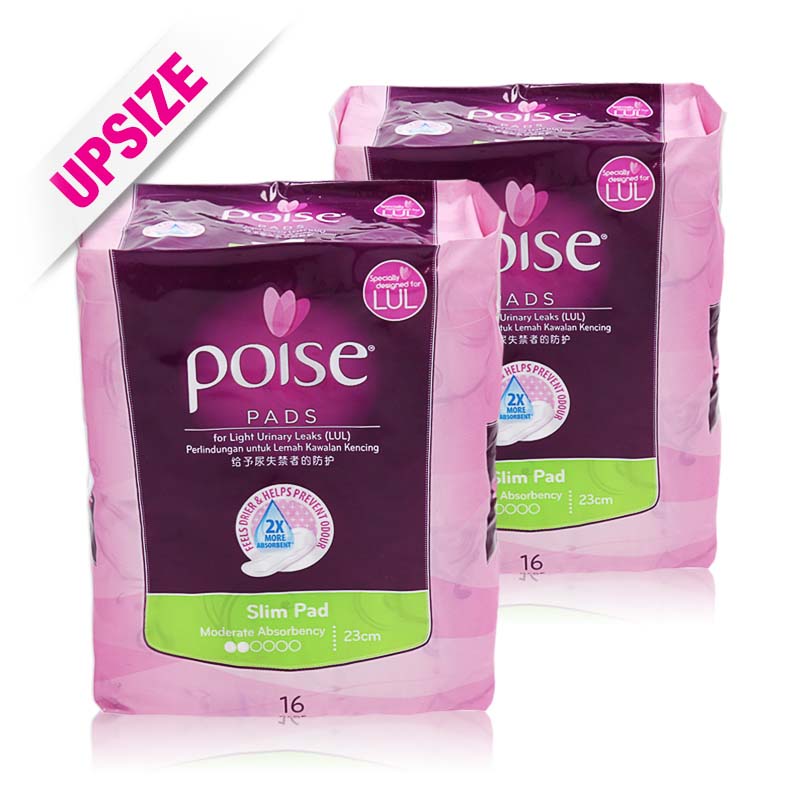 Poise Pads Slim 16x2pcs