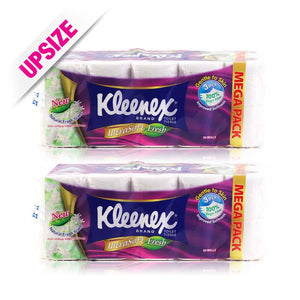 Kleenex Toilet Tissue Ultra Soft Natural Fresh Scent 3 Ply (case) 20x200sheetx2pcs