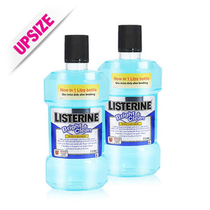 Listerine Bright & Clean 1000mlx2pcs