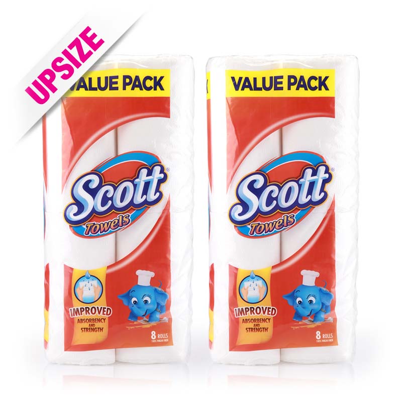 Scott Virgin Fiber Towels 8x55pcsx2pcs