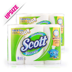 Scott Pick-A-Size Towels 6x50pcsx2pcs
