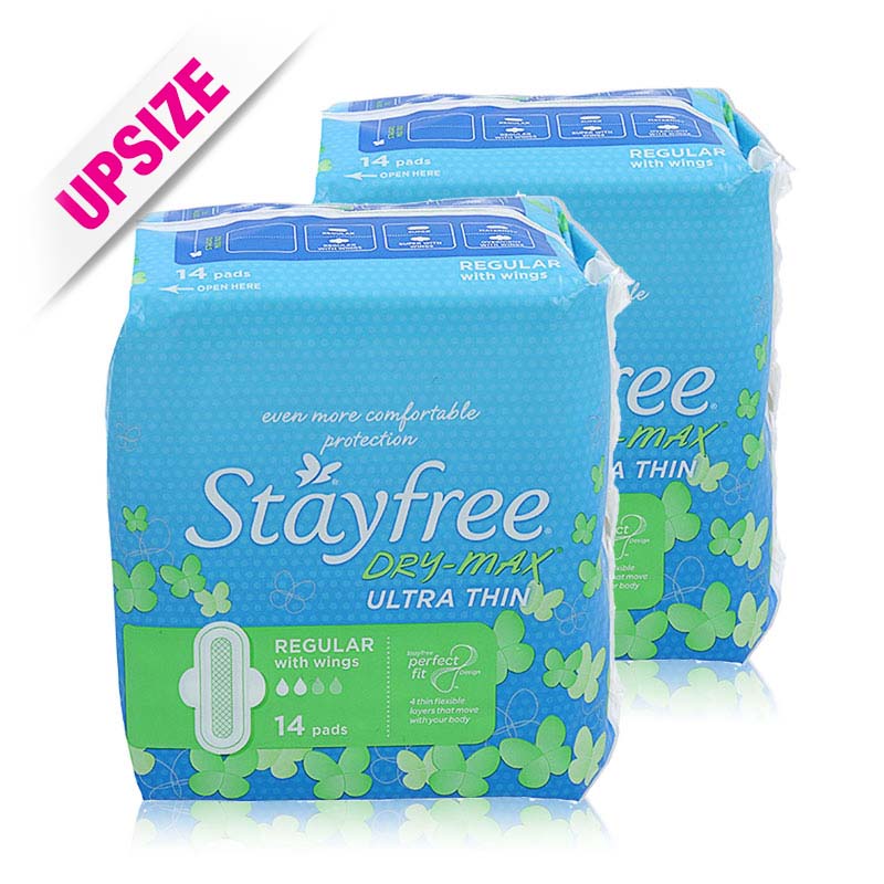 Stayfree Ultra Thin Regular Dry Max 14pcsx2