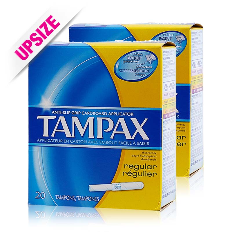 Tampax Regular Absorbency 20pcsx2