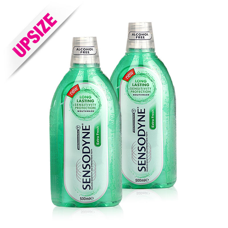 Sensodyne Mouthwash Extra Fresh 500mlX2