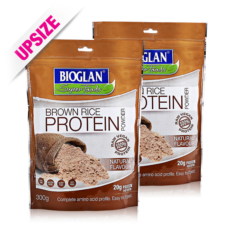 Bioglan Superfoods Brown Rice Protein Powder 300gX2