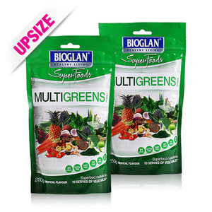 Bioglan Superfoods Multigreens Powder Tropical 250g