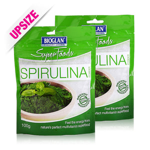 Bioglan Superfoods Spirulina Powder 100gx2