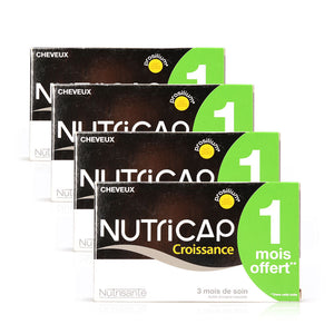 Nutricap Growth Capsule 180x4caps (3+1 Bundle)