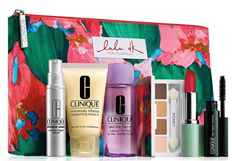 Clinique Skin Care Makeup 7 Pc Gift Set 2015 Winter Smart Custom-Repair Serum & More (Autumn Days)