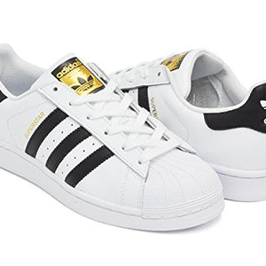 (アディダス) adidas SUPERSTAR J [スーパースター ジュニア] FTWWHT / CBLACK / FTWWHT c77154 23.5(5)JrUS [並行輸入品]