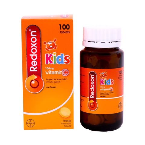 Redoxon Kids Vitamin C Chewable Tablets Orange 100pcs