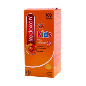 Redoxon Kids Vitamin C Chewable Tablets Orange 100pcs