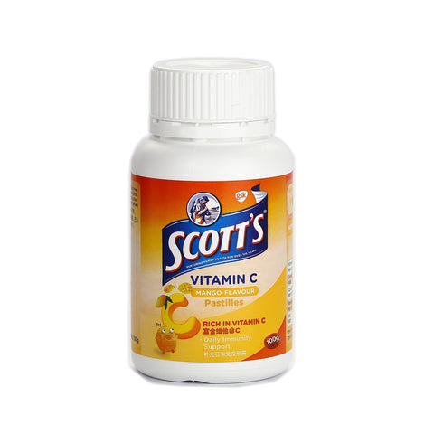 Scotts Vitamin C Pastilles Mango 50pcs