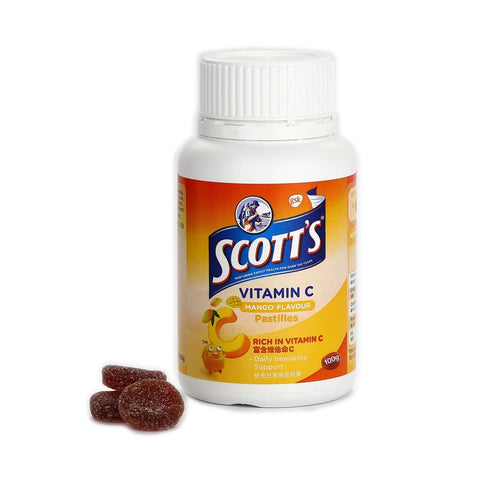 Scotts Vitamin C Pastilles Mango 50pcs