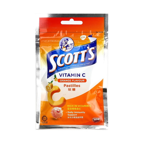 Scotts Vitamin C Zipper Orange 30g