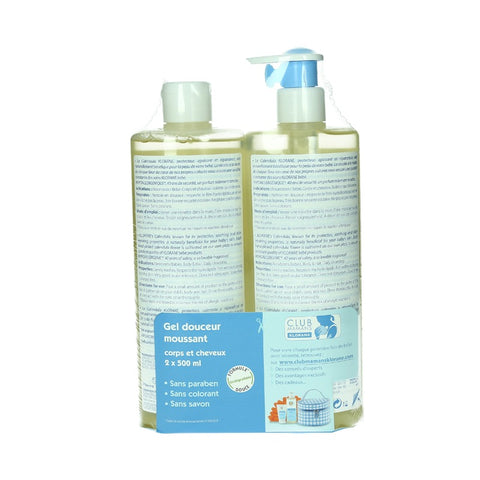 Klorane Bebe Gentle Foaming 2x500ml