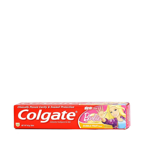 Colgate Kids Toothpaste Barbie Bubble Fruit 40g