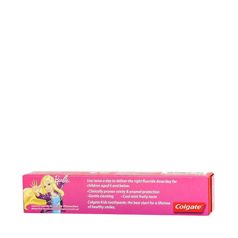 Colgate Kids Toothpaste Barbie Bubble Fruit 40g