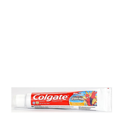 Colgate Kids Toothpaste Spiderman Bubble Fruit 40g