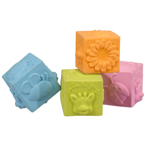 Sophie the Giraffe So' Pure Building Blocks Natural Rubber 1pcs