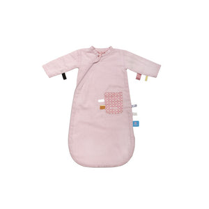 Snoozebaby Sleepsuit girl 0-3 months (Pink/Grey)